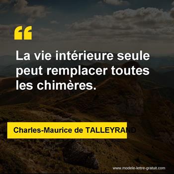 Citations Charles-Maurice de TALLEYRAND