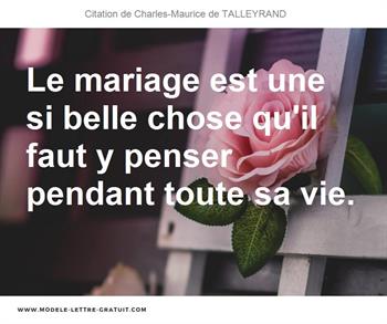 Citations Charles-Maurice de TALLEYRAND
