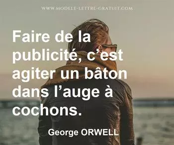 Citation de George ORWELL