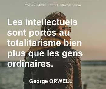 Citation de George ORWELL