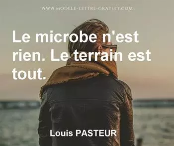 Citation de Louis PASTEUR