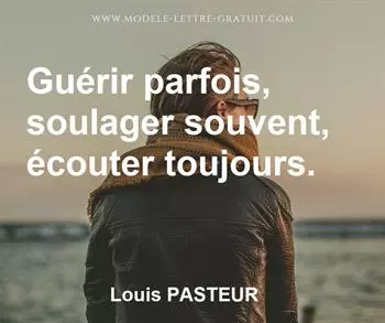 Citation de Louis PASTEUR