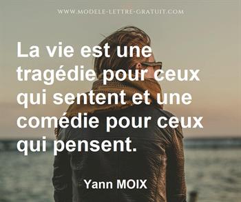 Citation de Yann MOIX