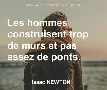 Citation de Isaac NEWTON
