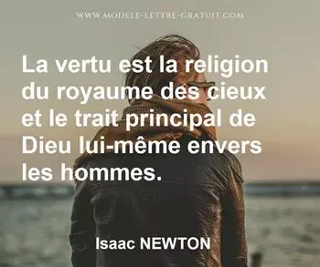 Citation de Isaac NEWTON