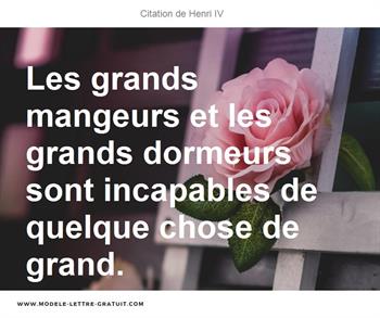 Citations Henri IV