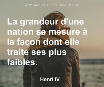 Citation de Henri IV