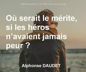 Citation de Alphonse DAUDET