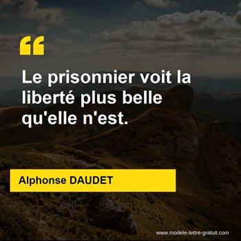 Citation de Alphonse DAUDET