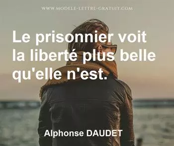 Citation de Alphonse DAUDET