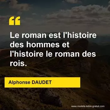 Citation Alphonse DAUDET