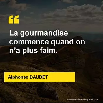 Citation Alphonse DAUDET