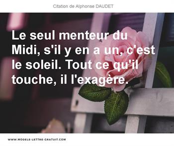 Citations Alphonse DAUDET