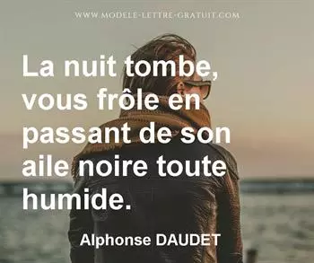 Citation de Alphonse DAUDET