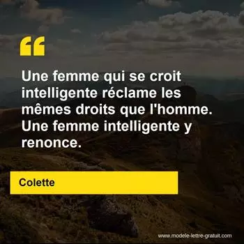 Citation Colette