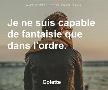 Citation de Colette