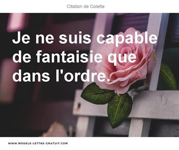 Citations Colette