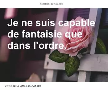 Citations Colette