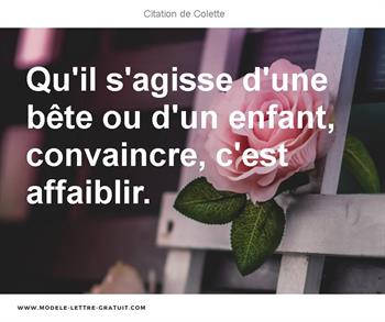 Citations Colette