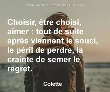 Citation de Colette
