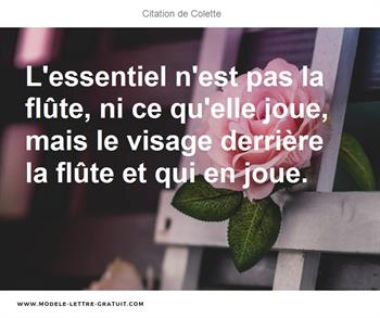 Citations Colette