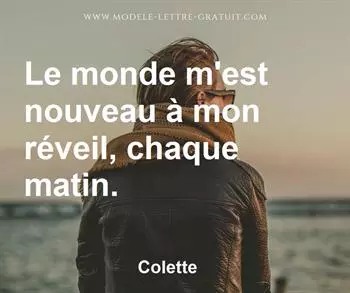 Citation de Colette
