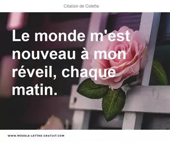 Citations Colette