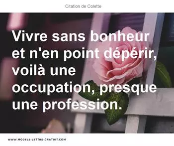 Citations Colette