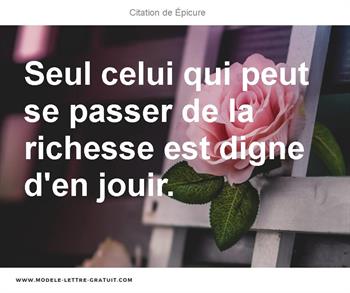 Citations Épicure