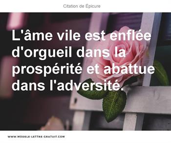 Citations Épicure