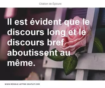 Citations Épicure