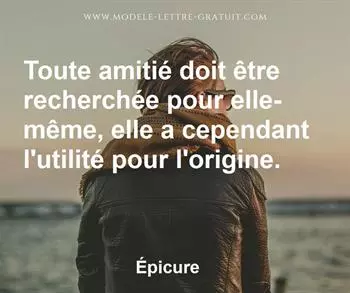 Citation de Épicure