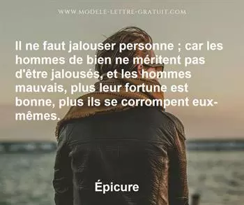 Citation de Épicure