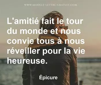 Citation de Épicure