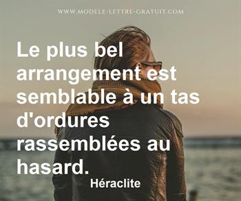 Citation de Héraclite