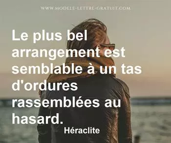 Citation de Héraclite