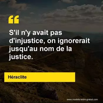 Citation Héraclite