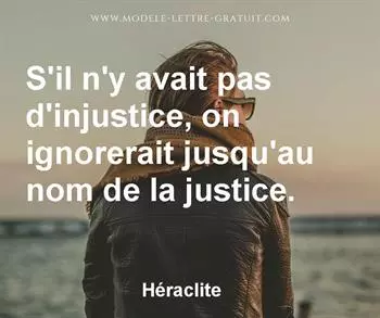 Citation de Héraclite