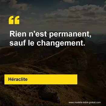 Citation Héraclite