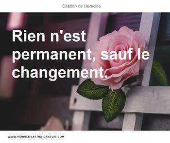 Citations Héraclite