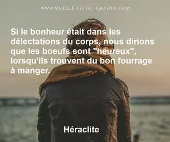 Citation de Héraclite
