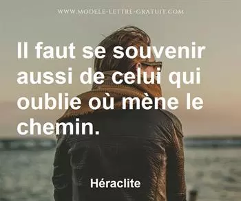 Citation de Héraclite