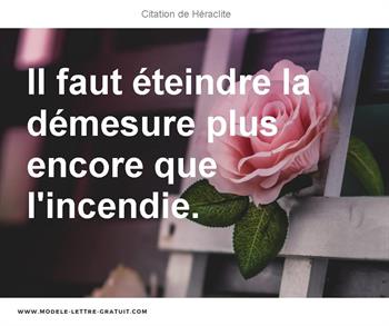 Citations Héraclite