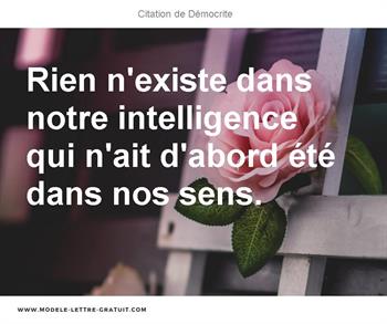 Citations Démocrite