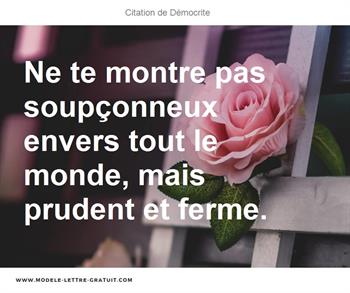 Citations Démocrite