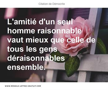 Citations Démocrite