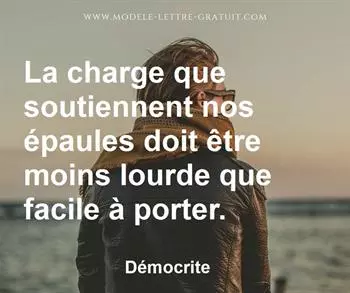 Citation de Démocrite