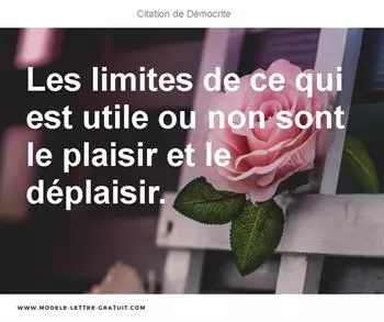 Citations Démocrite