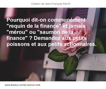 Citations Jean-François KAHN