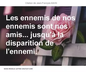 Citations Jean-François KAHN
